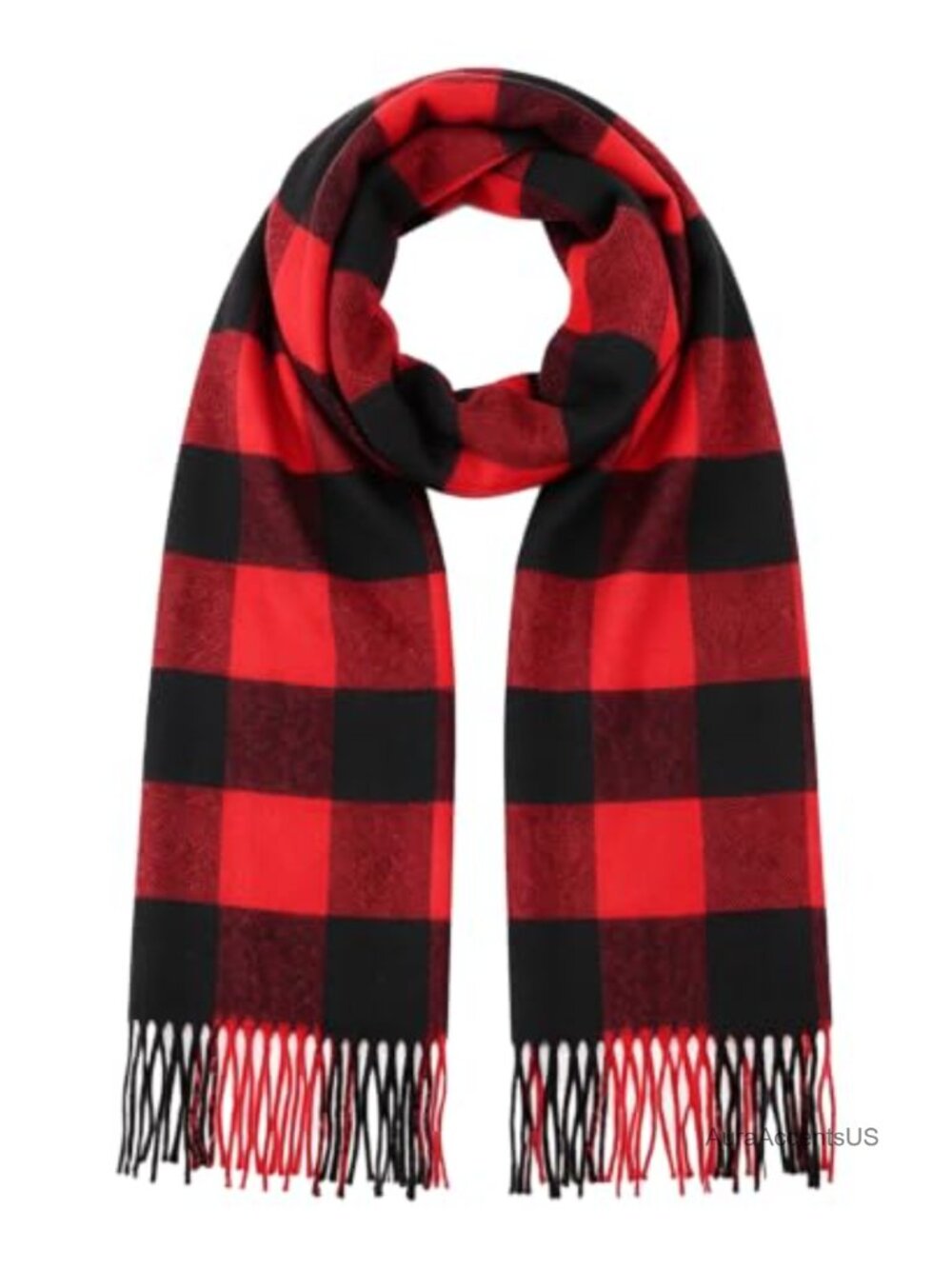 Classic Buffalo Plaid Scarf Shawl Wrap Winter Neck